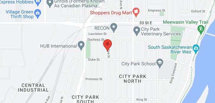 map of 915 5th AVE N